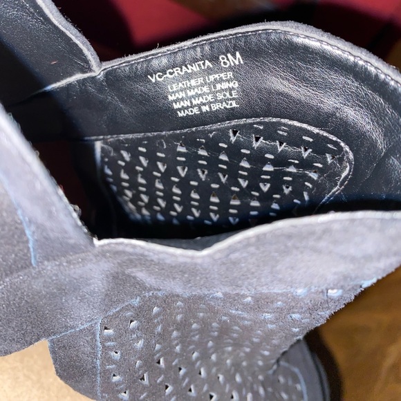 Vince Camuto Cranita Suede Leather Heels - Picture 5 of 8